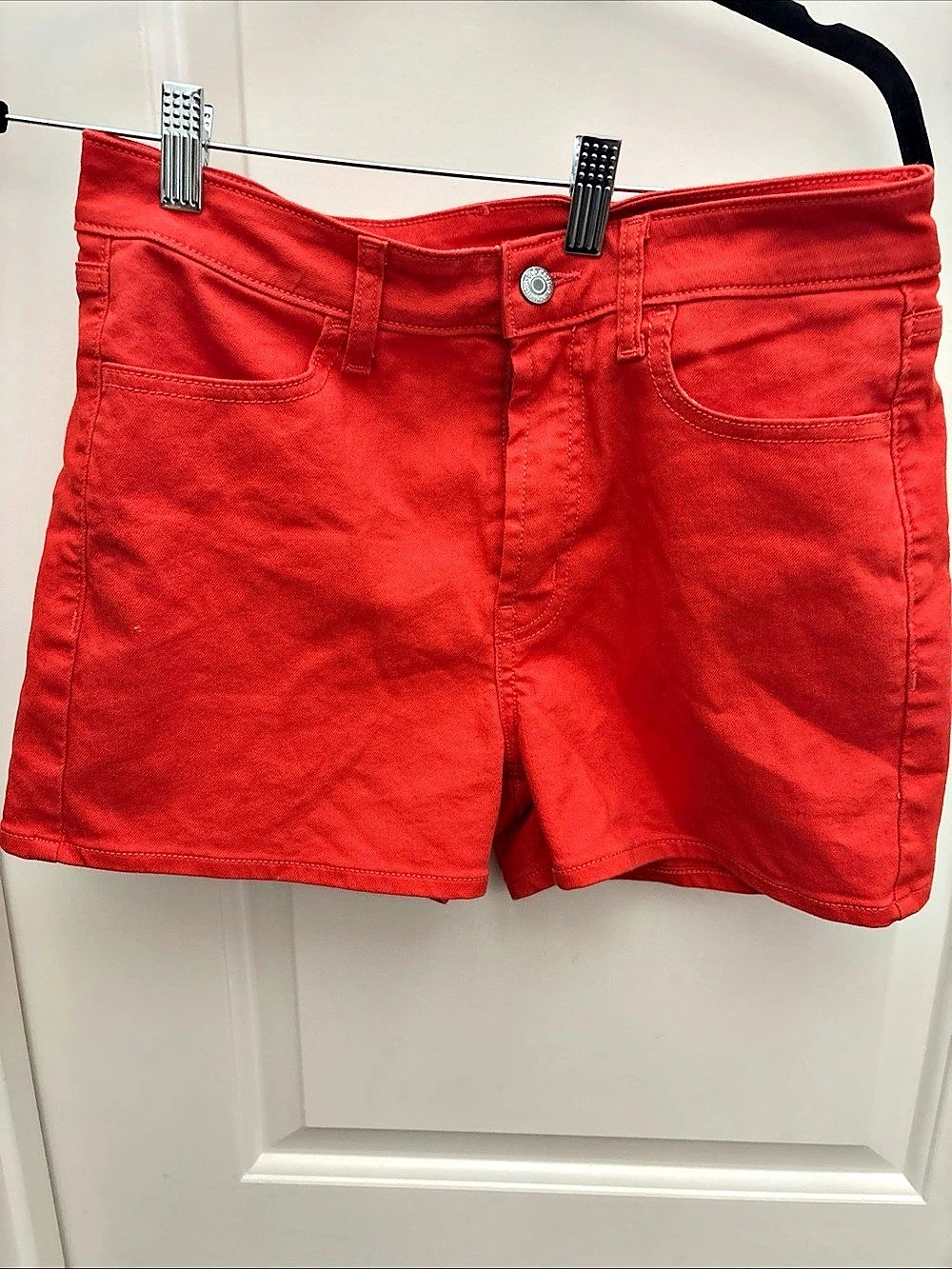 Old Navy Orange Jean Shorts